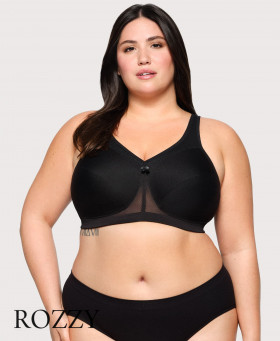 Бюстгальтер без косточек Glamorise GI1005 черный