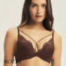 Бюстгальтер планж пуш-ап Esotiq Korin/89X 43582 шоколадный